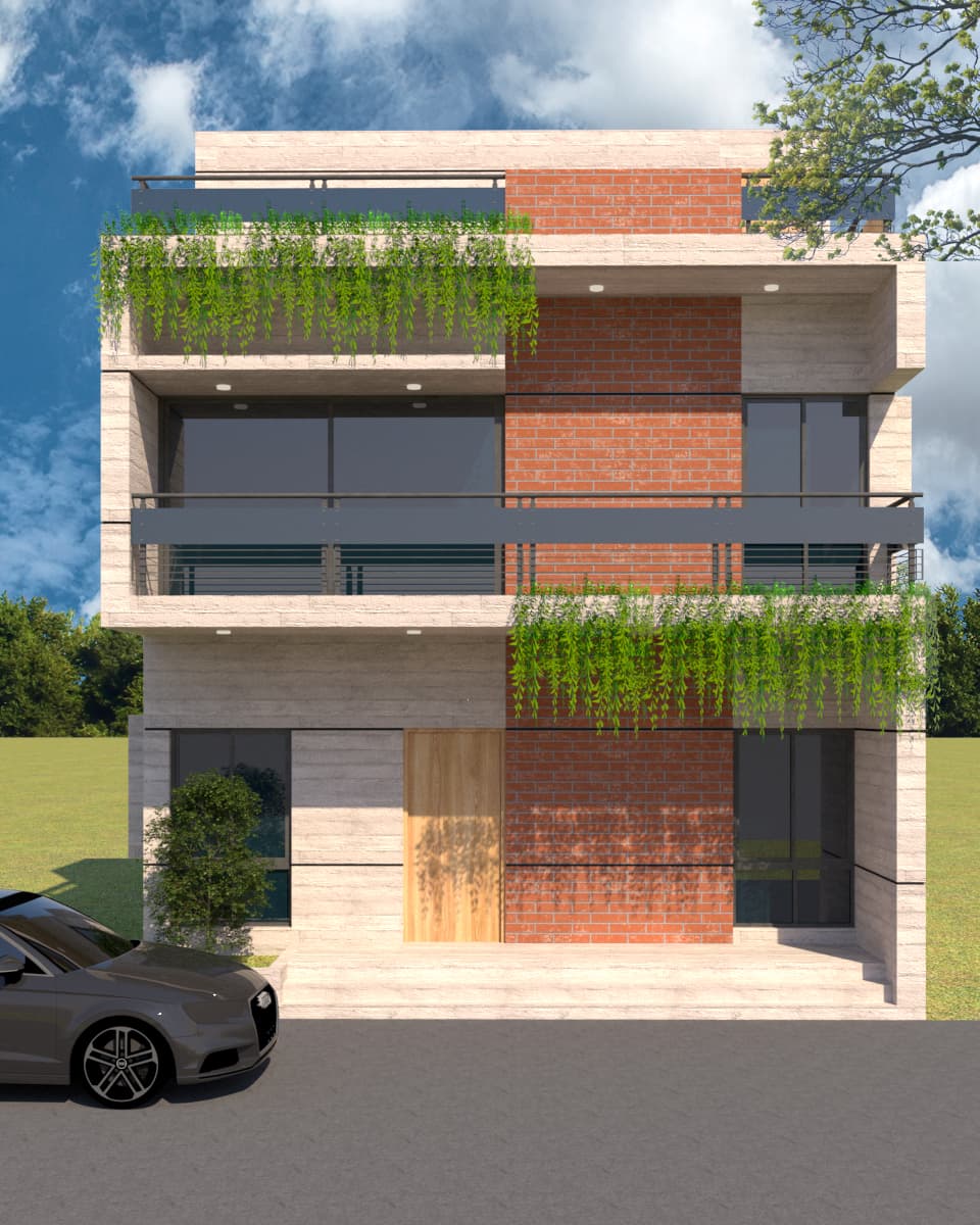 A Single family residential Duplex at Chandpur