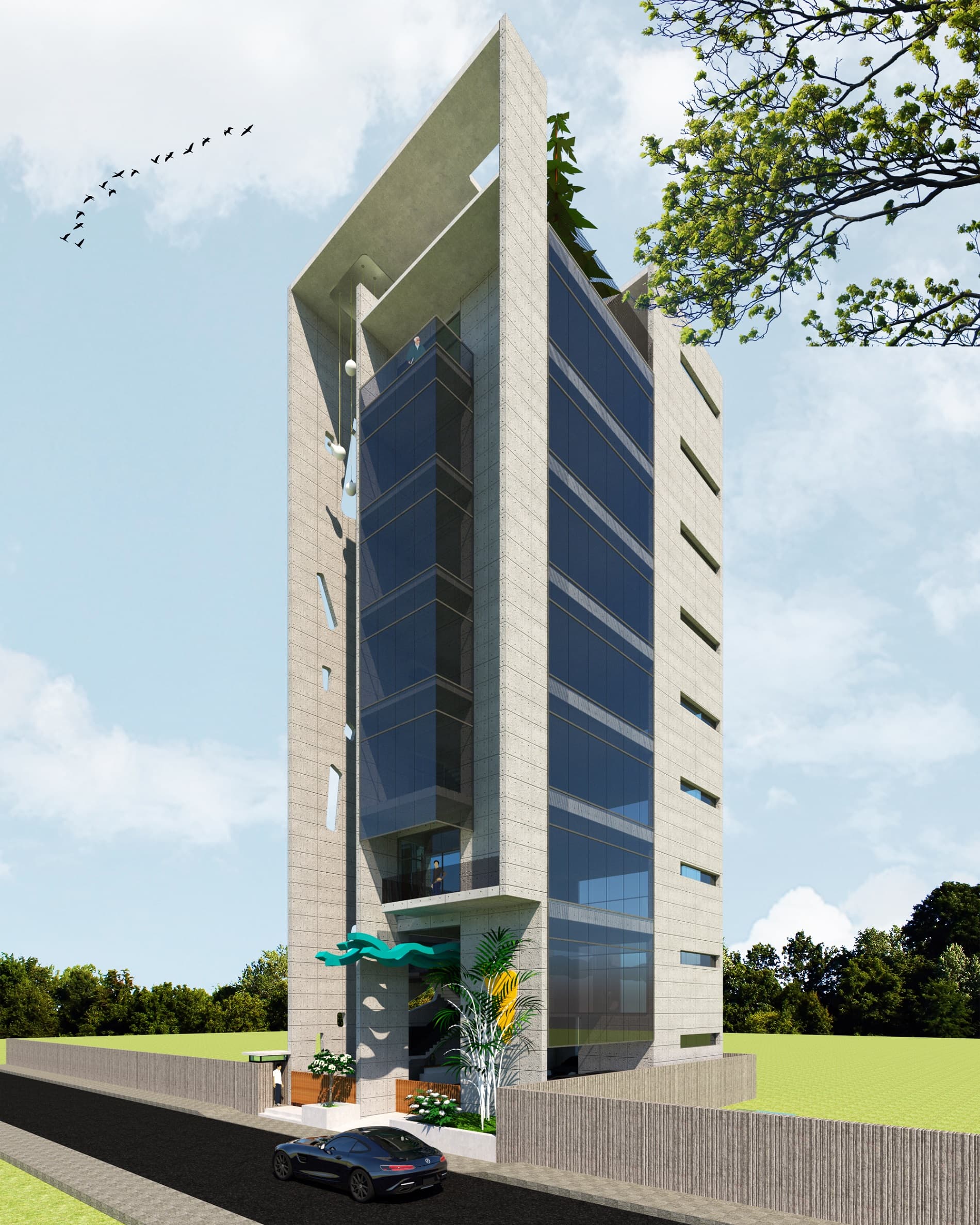 A Commercial complex in Chittagong